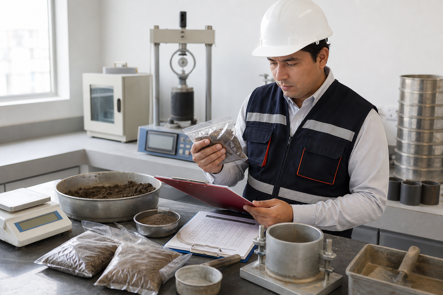 Como elegir equipos para un laboratorio de suelos