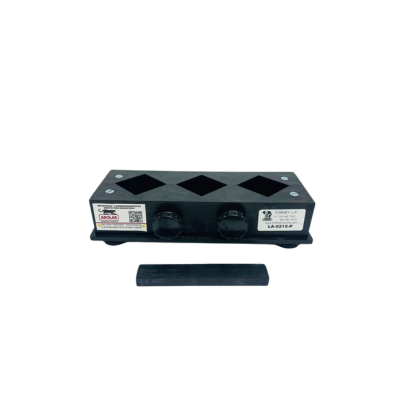 Molde plástico para cubos, de 2 pulgadas (50 mm), para 3 muestras