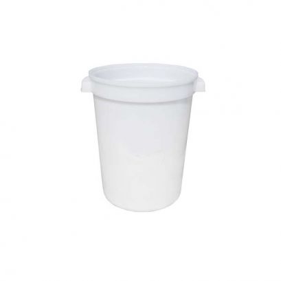 Recipiente de polietileno para agua, 24 qt.