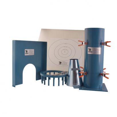 Conjunto de equipo para pruebas del concreto auto compactable, completo